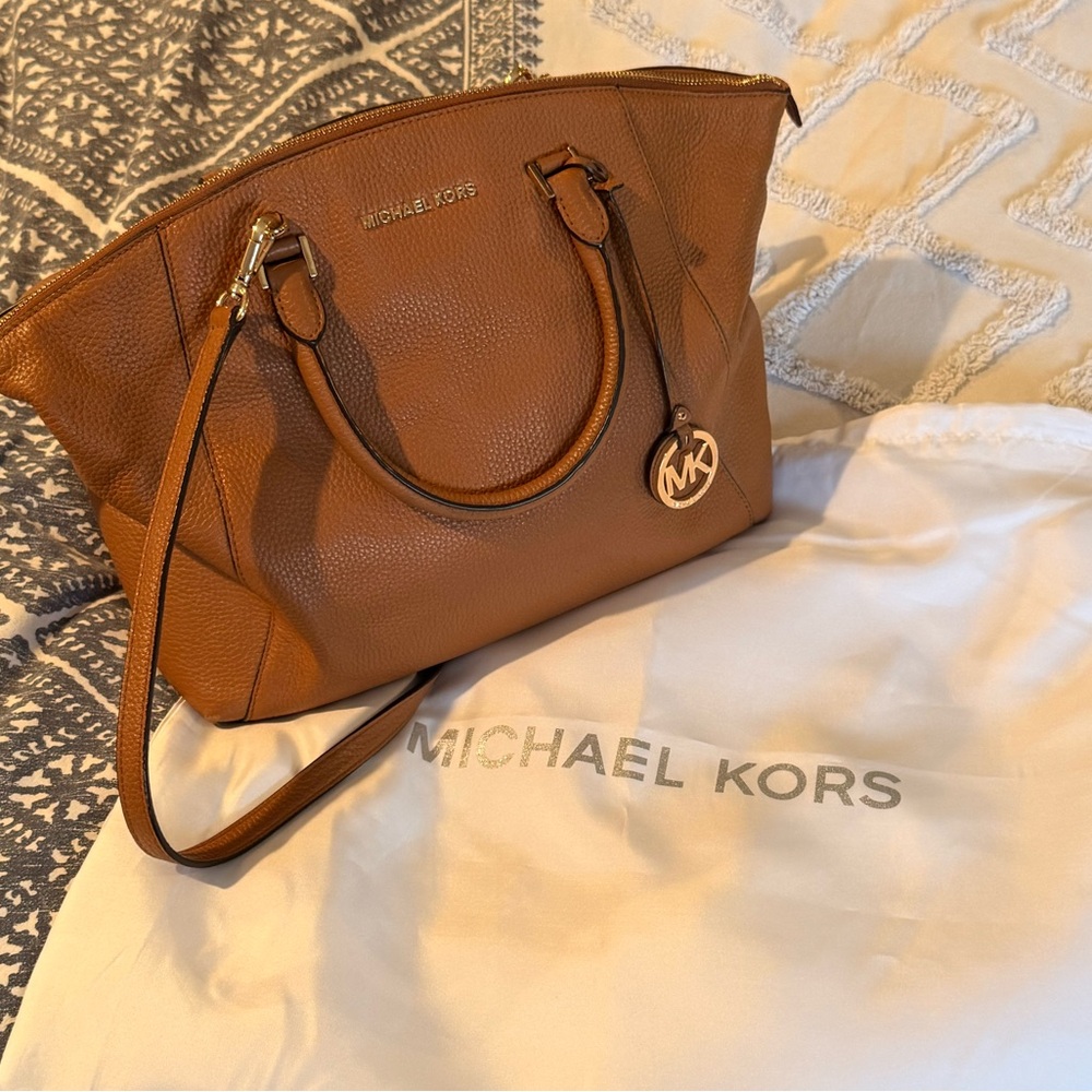 Michael Kors Tan Leather Tote